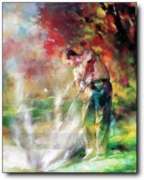 yxr0048 impresionismo deporte golf Pinturas al óleo
